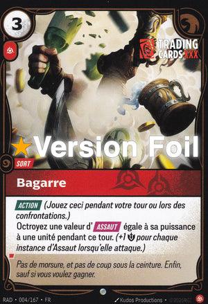 Riftbound - Bagarre : Foil C RAD-004/167 FR