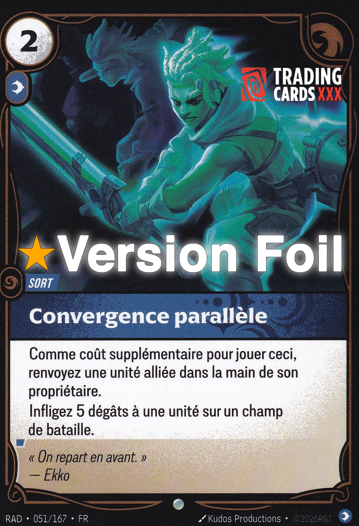 Riftbound - Convergence parallèle : Foil C RAD-051/167 FR