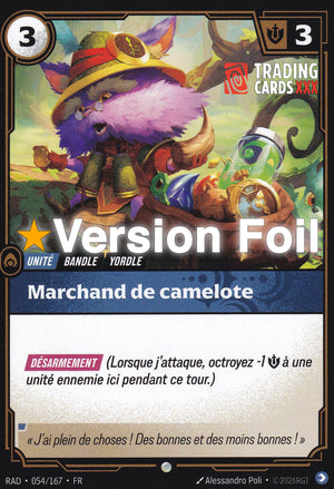 Riftbound - Marchand de camelote : Foil C RAD-054/167 FR