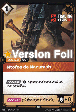 Riftbound - Ntofos de Nazumah : Foil C RAD-071/167 FR
