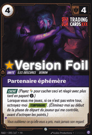 Riftbound - Partenaire éphémère : Foil C RAD-095/167 FR