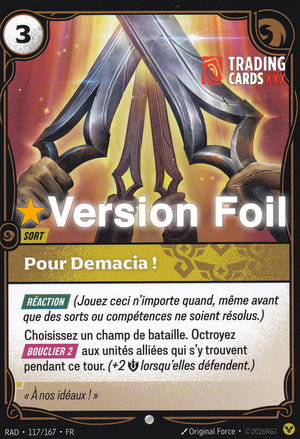 Riftbound - Pour Demacia ! : Foil C RAD-117/167 FR