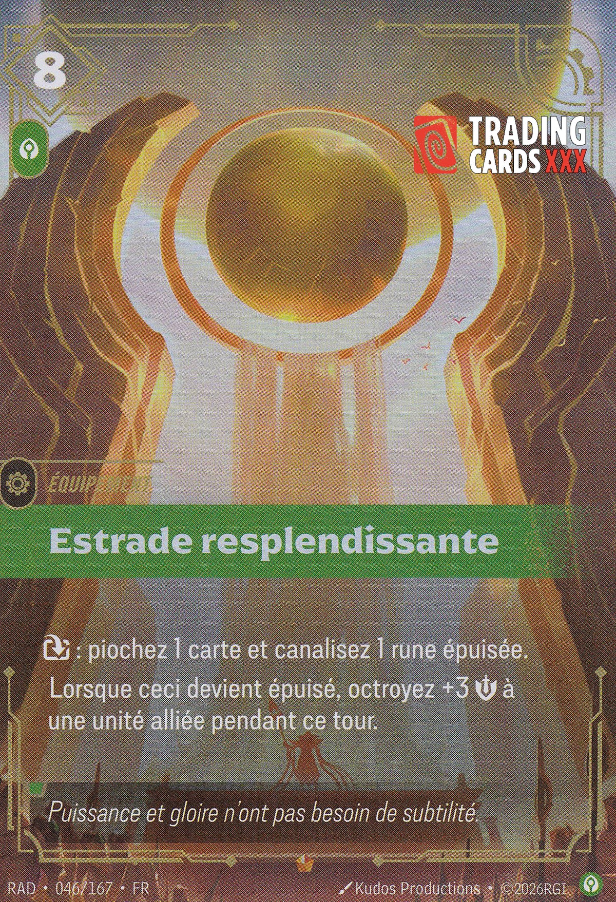 Riftbound - Esctrade resplendissante : EPIC RAD-046/167 FR