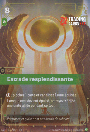 Riftbound - Esctrade resplendissante : EPIC RAD-046/167 FR