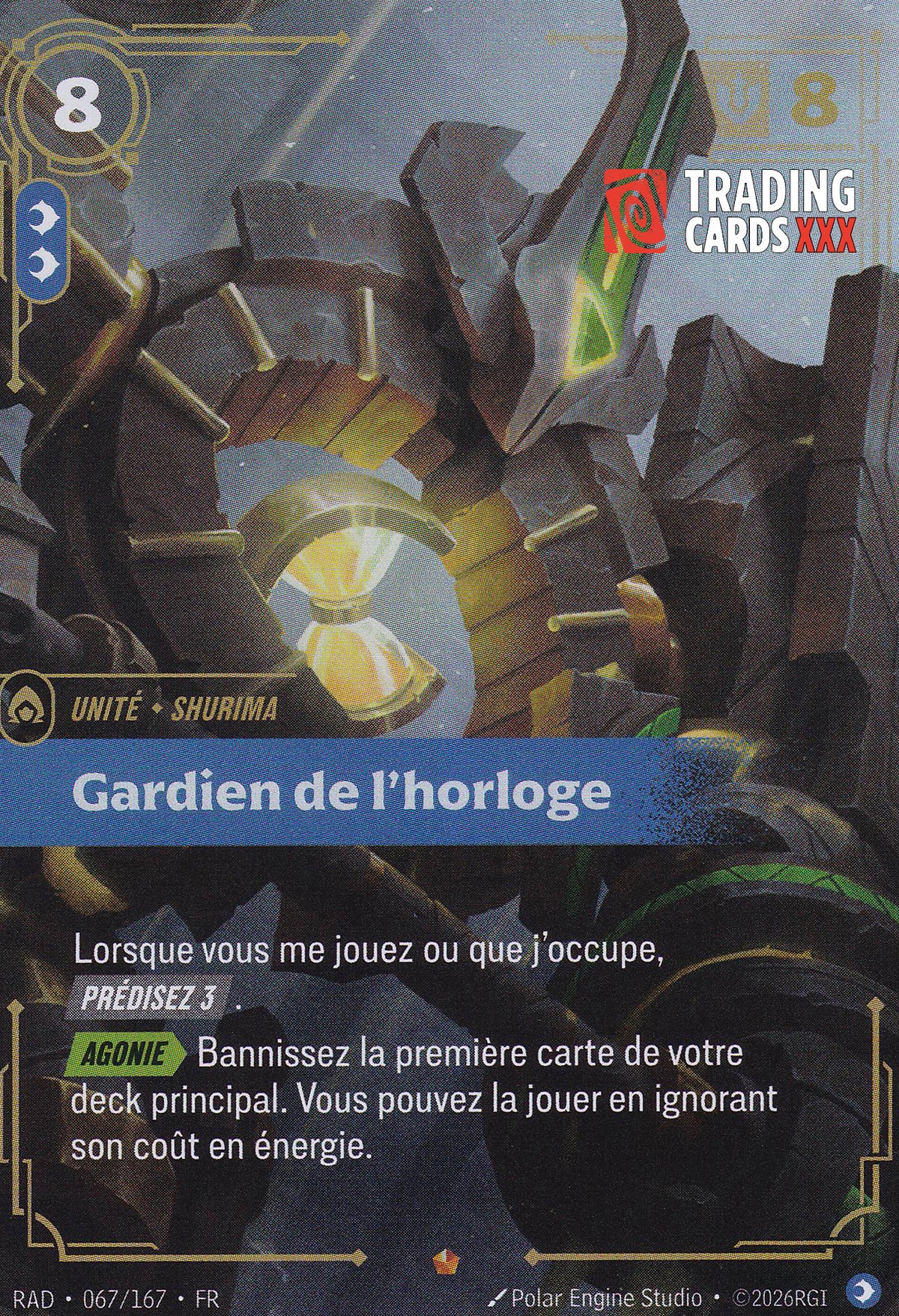 Riftbound - Gardien de l'horloge : EPIC RAD-067/167 FR