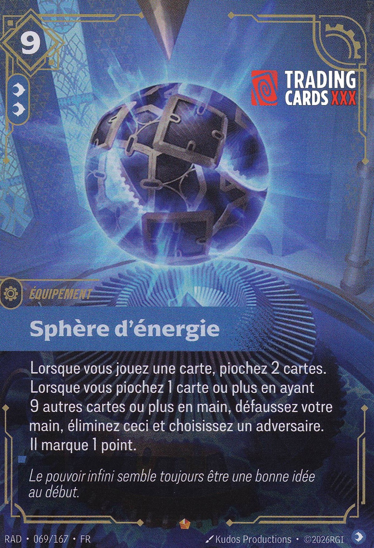 Riftbound - Sphère d'énergie : EPIC RAD-069/167 FR