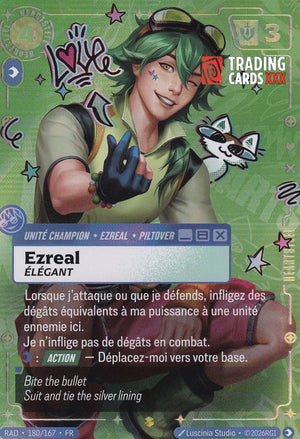 Riftbound - Ezreal, Élégant «HEARTSTEEL» : Ovn SH RAD-180/167 FR