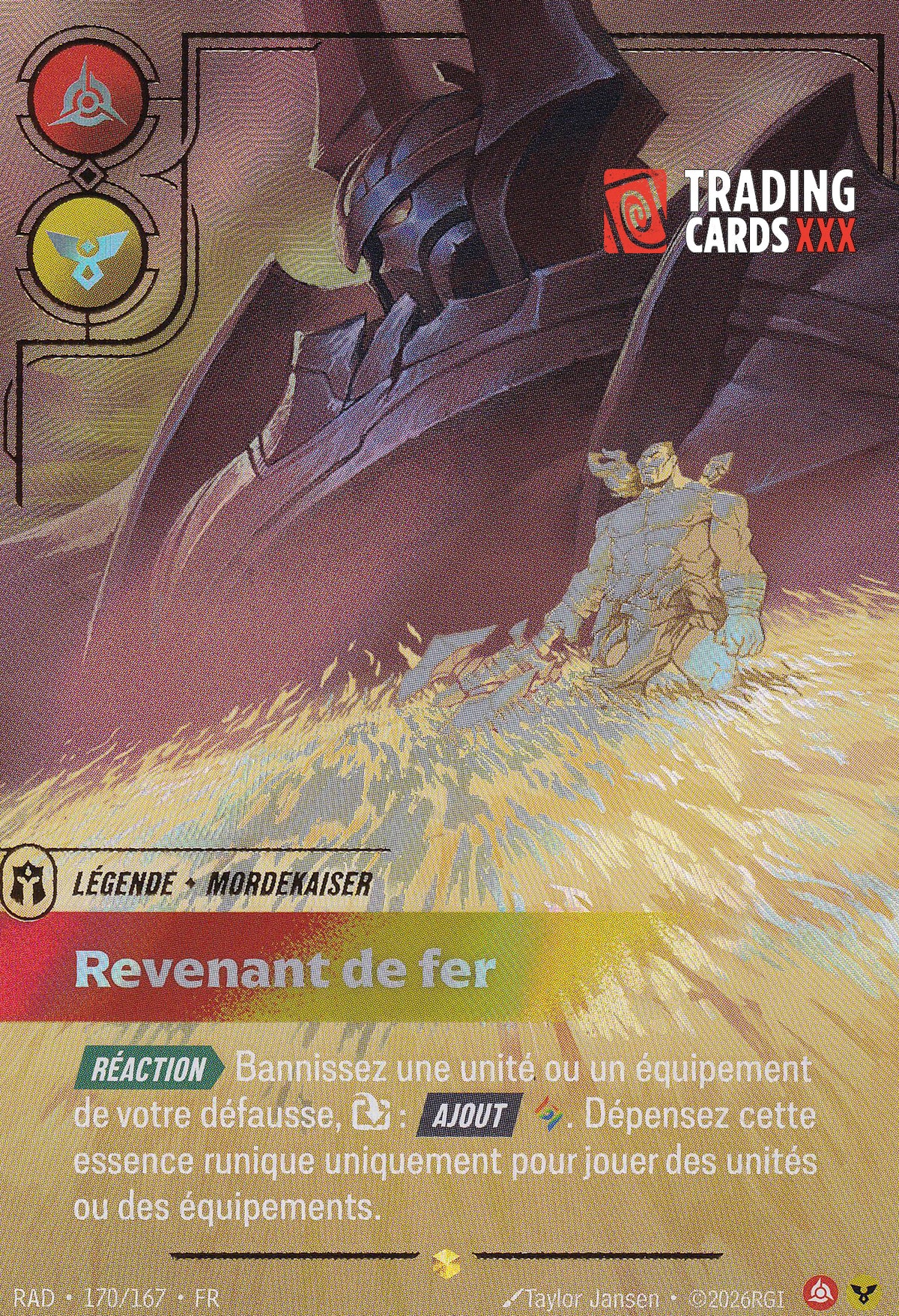 Riftbound - Mordekaiser, Revenant de fer : Ovn SH RAD-170/167 FR