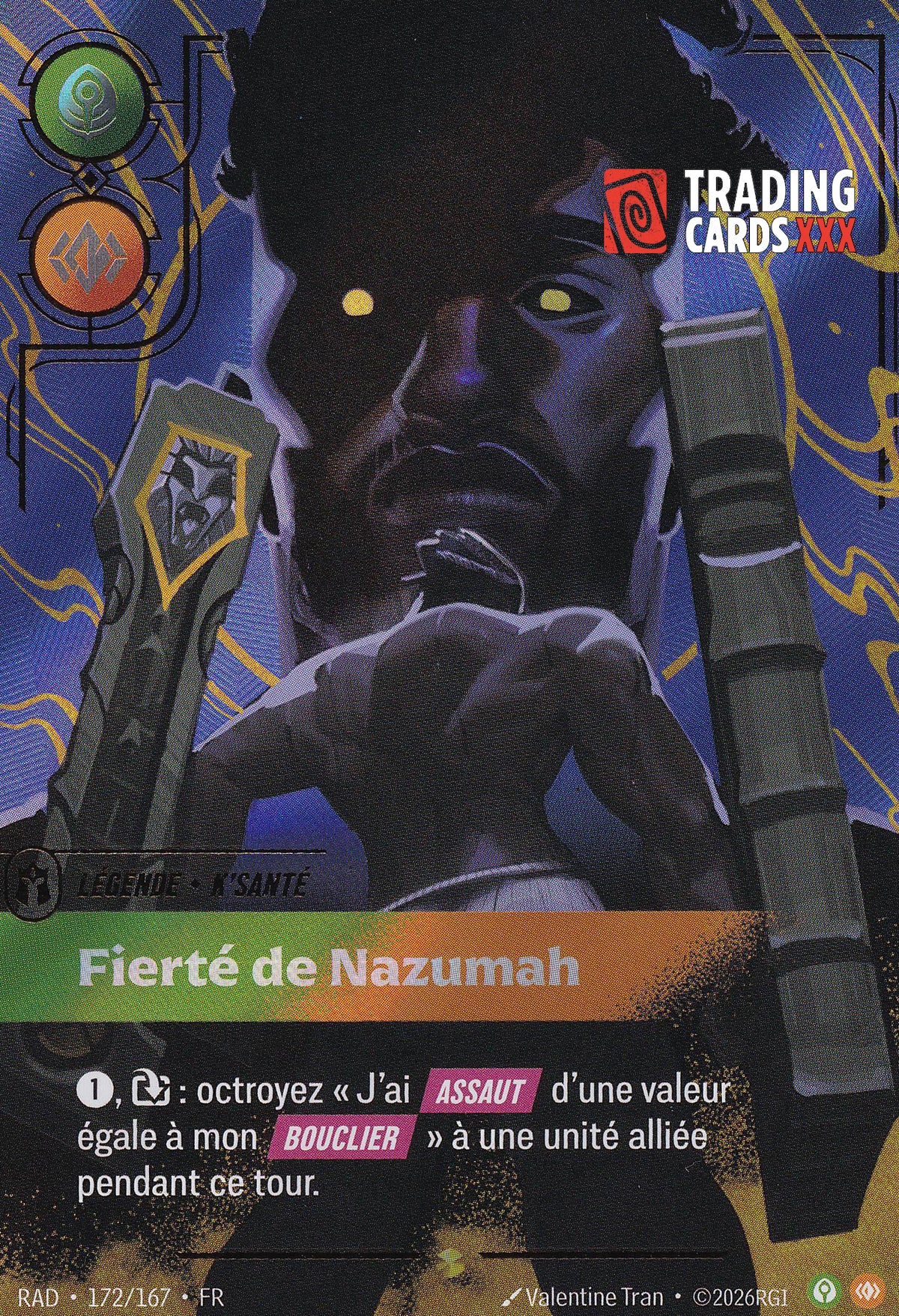 Riftbound - K'Santé, Fierté de Nazumah : Ovn SH RAD-172/167 FR