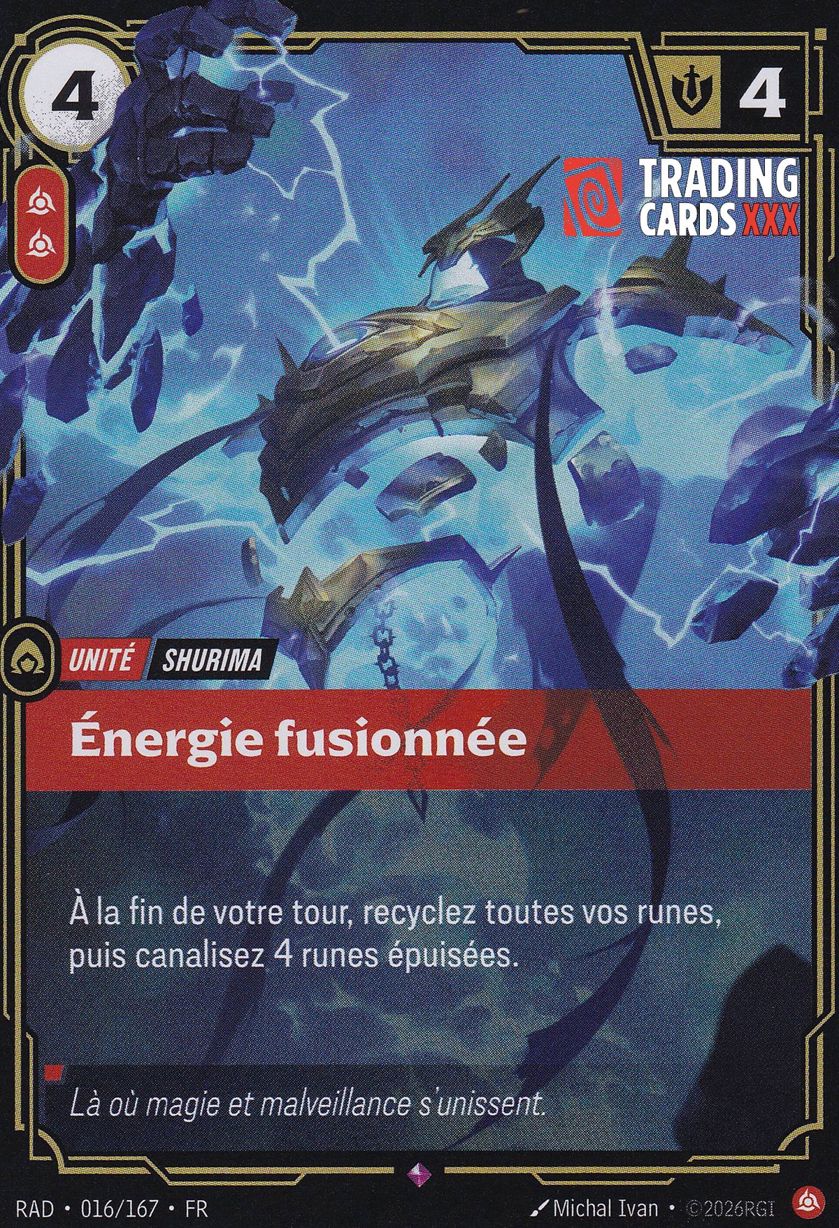 Riftbound - Énergie fusionnée : R RAD-016/167 FR