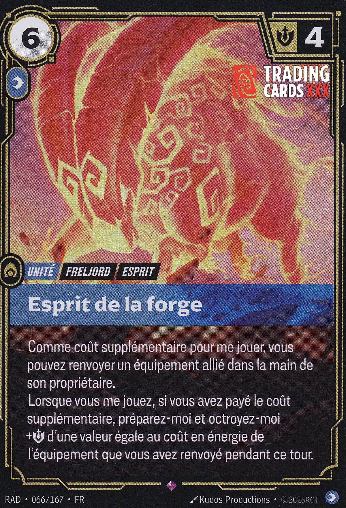 Riftbound - Esprit de la forge : R RAD-066/167 FR