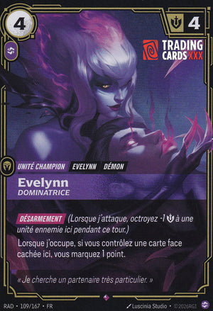 Riftbound - Evelynn, Dominatrice : R RAD-109/167 FR