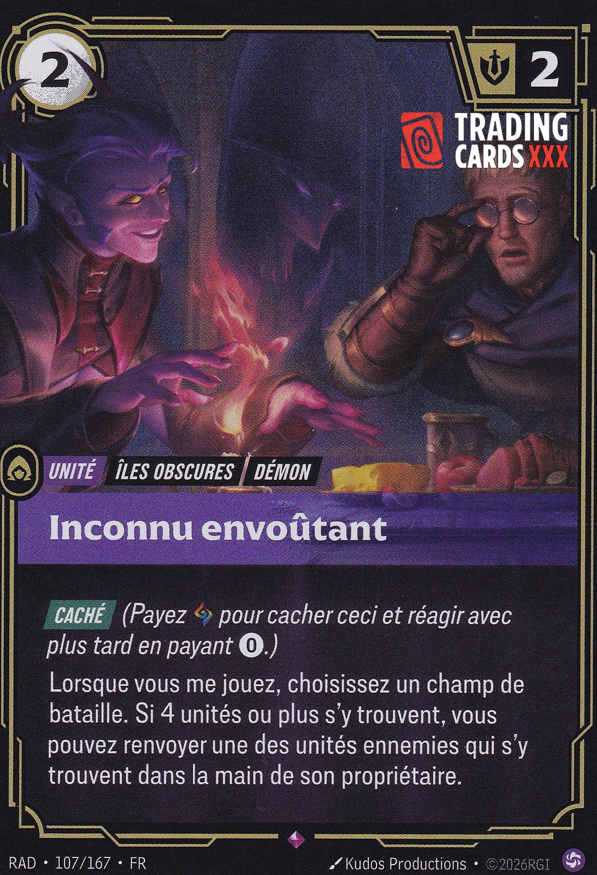 Riftbound - Inconnu envoûtant : R RAD-107/167 FR
