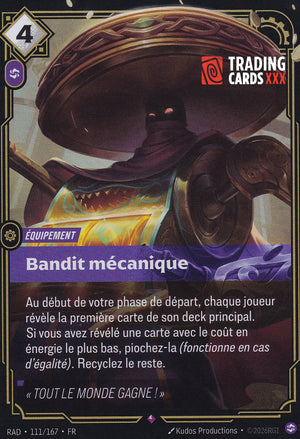 Riftbound - Bandit mécanique : R RAD-111/167 FR