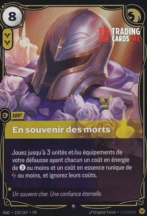 Riftbound - En souvenir des morts : R RAD-135/167 FR