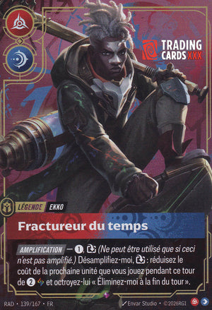 Riftbound - Ekko, Fractureur du temps : R RAD-139/167 FR