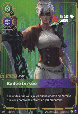 Riftbound - Riven, Exilée brisée : R RAD-149/167 FR