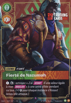 Riftbound - K'Santé, Fierté de Nazumah : R RAD-147/167 FR