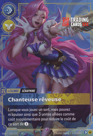 Riftbound - Séraphine, Chanteuse rêveuse : R RAD-151/167 FR