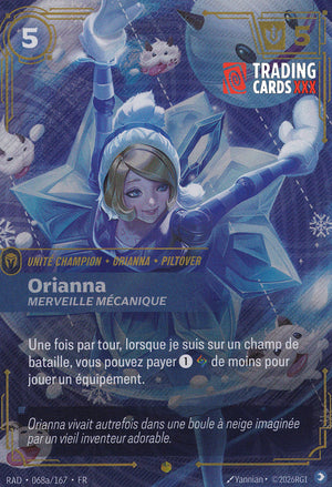 Riftbound - Orianna, Merveille mécanique : Alt SH RAD-068a/167 FR