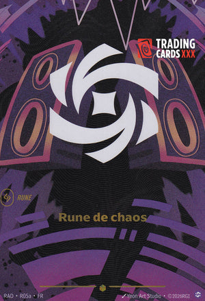 Riftbound - Rune de chaos : Rune SH RAD-R05a FR