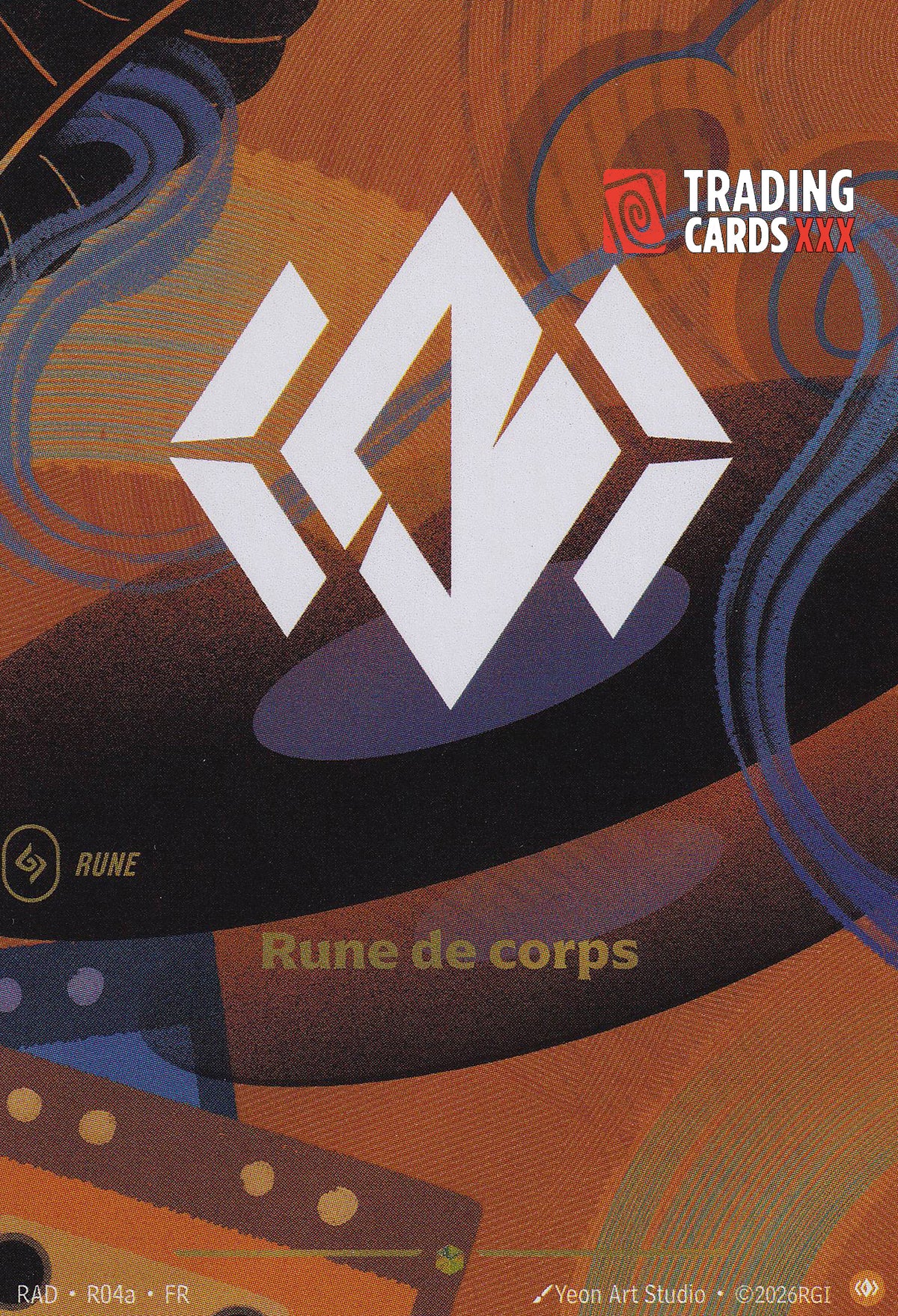 Riftbound - Rune de corps : Rune SH RAD-R04a FR