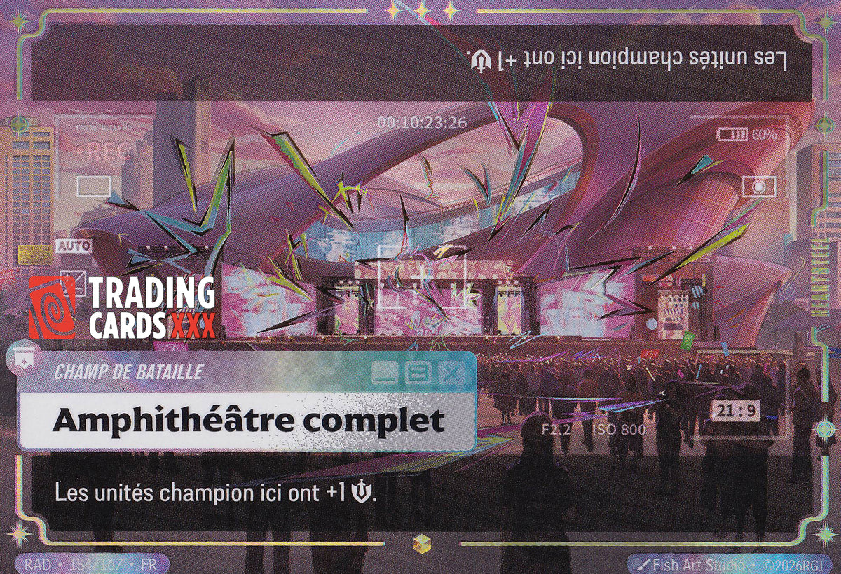 Riftbound - Amphithéâtre complet : Ulti SH RAD-184/167 FR