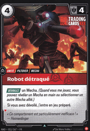 Riftbound - Robot détraqué : UC RAD-011/167 FR