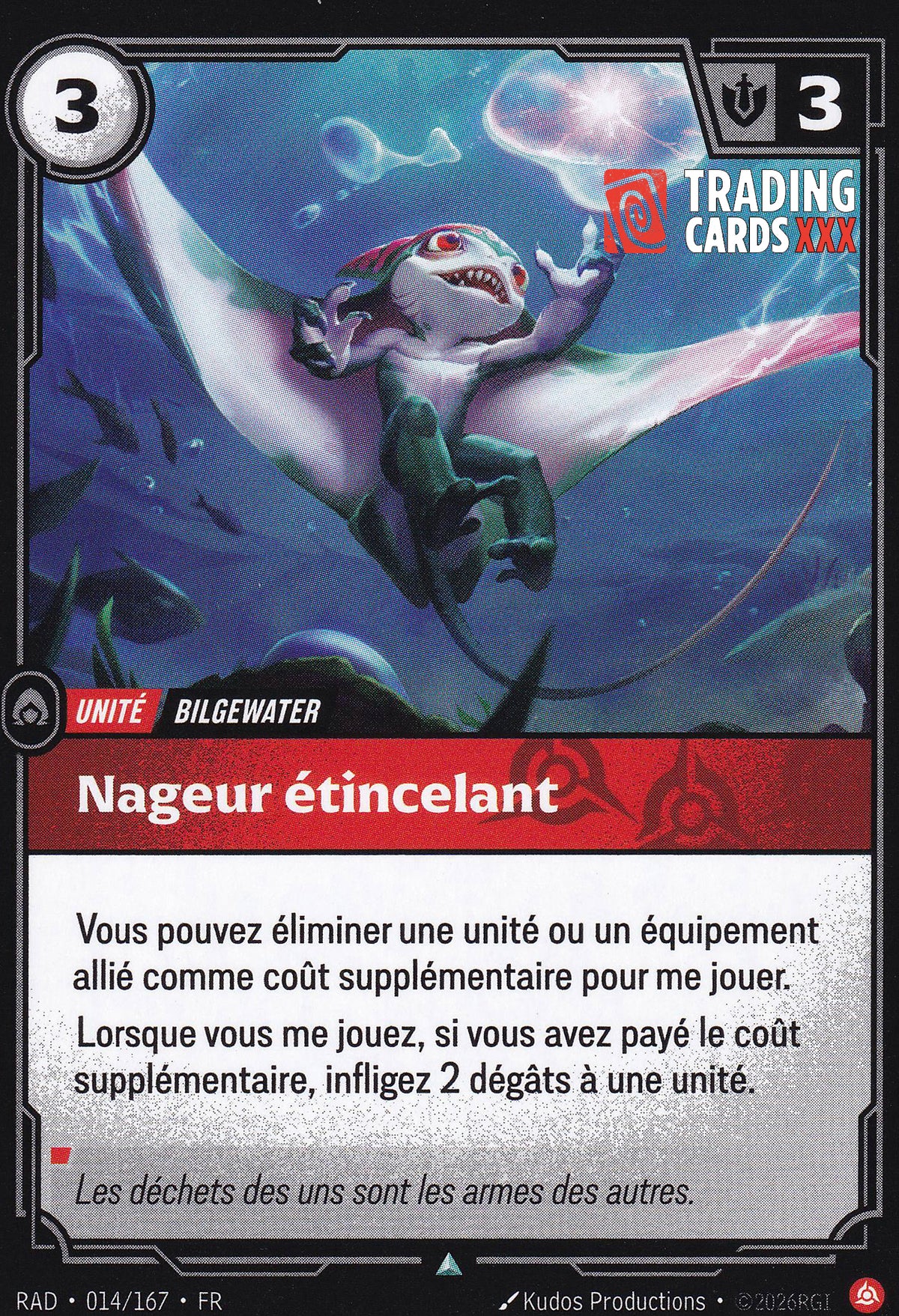 Riftbound - Nageur étincelant : UC RAD-014/167 FR