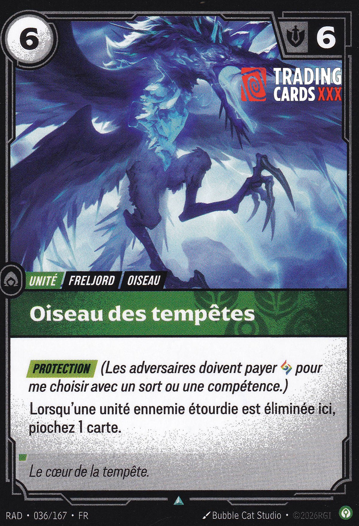 Riftbound - Oiseau des tempêtes : UC RAD-036/167 FR