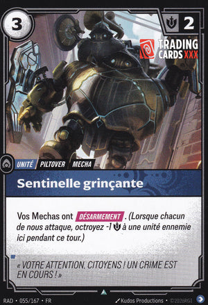 Riftbound - Sentinelle grinçante : UC RAD-055/167 FR