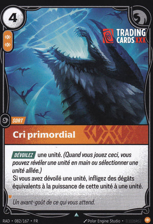 Riftbound - Cri primordial : UC RAD-082/167 FR