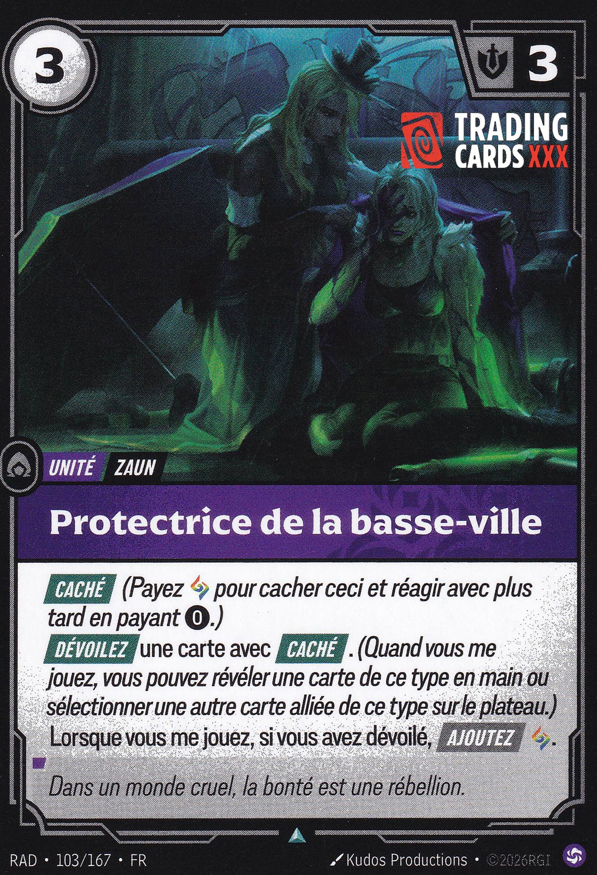 Riftbound - Protectrice de basse-ville : UC RAD-103/167 FR