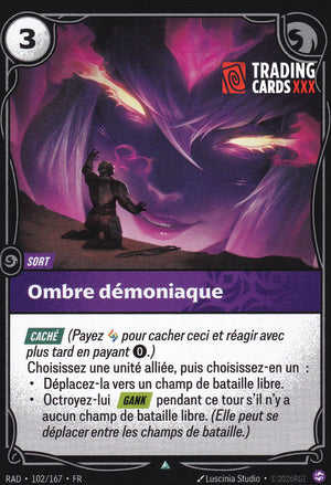 Riftbound - Ombre démoniaque : UC RAD-102/167 FR
