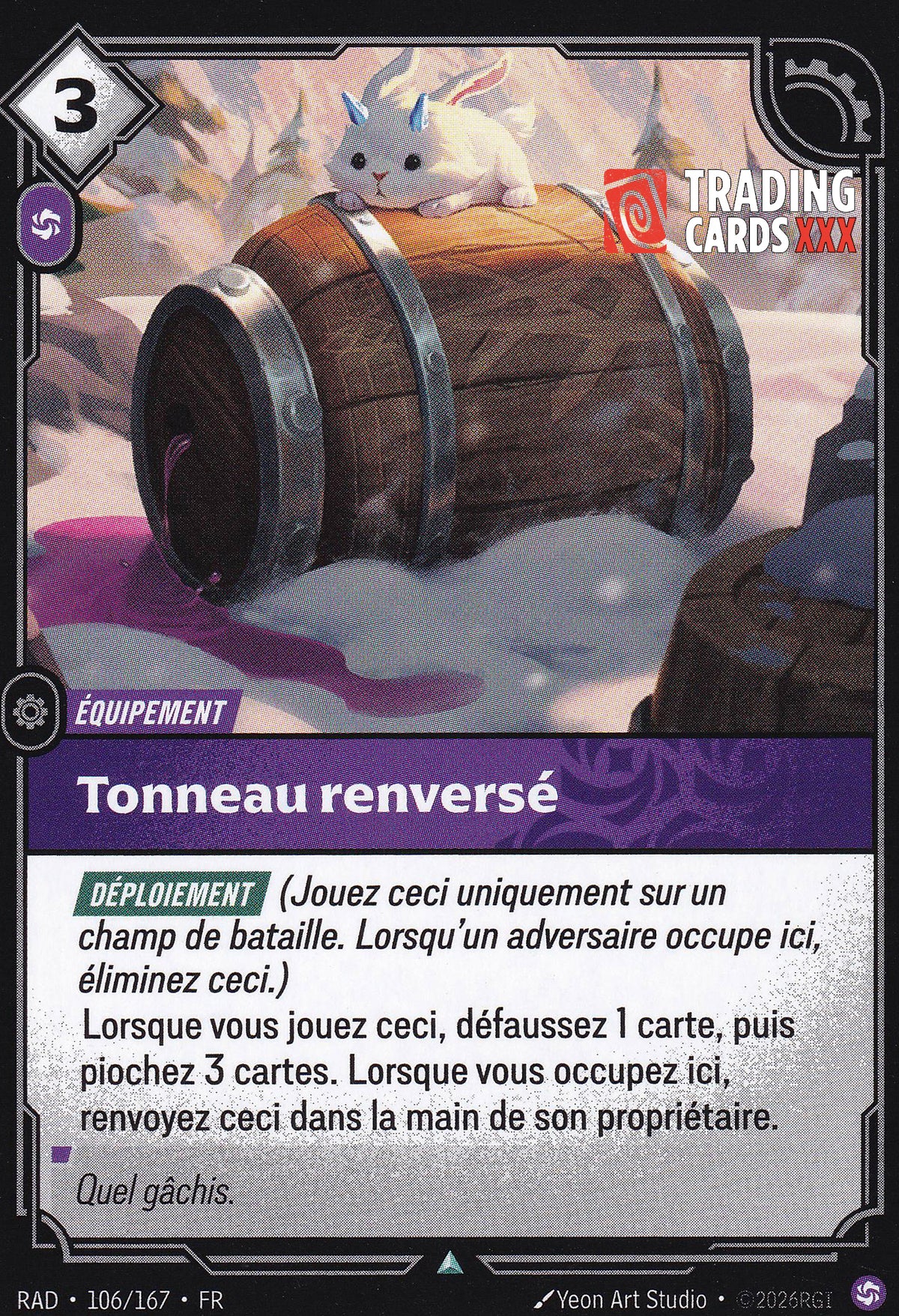 Riftbound - Tonneau renversé : UC RAD-106/167 FR