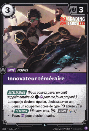 Riftbound - Innovateur téméraire : UC RAD-105/167 FR