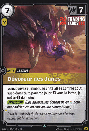 Riftbound - Dévoreur des dunes : UC RAD-125/167 FR