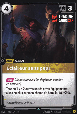Riftbound - Éclaireur sans peur : UC RAD-128/167 FR