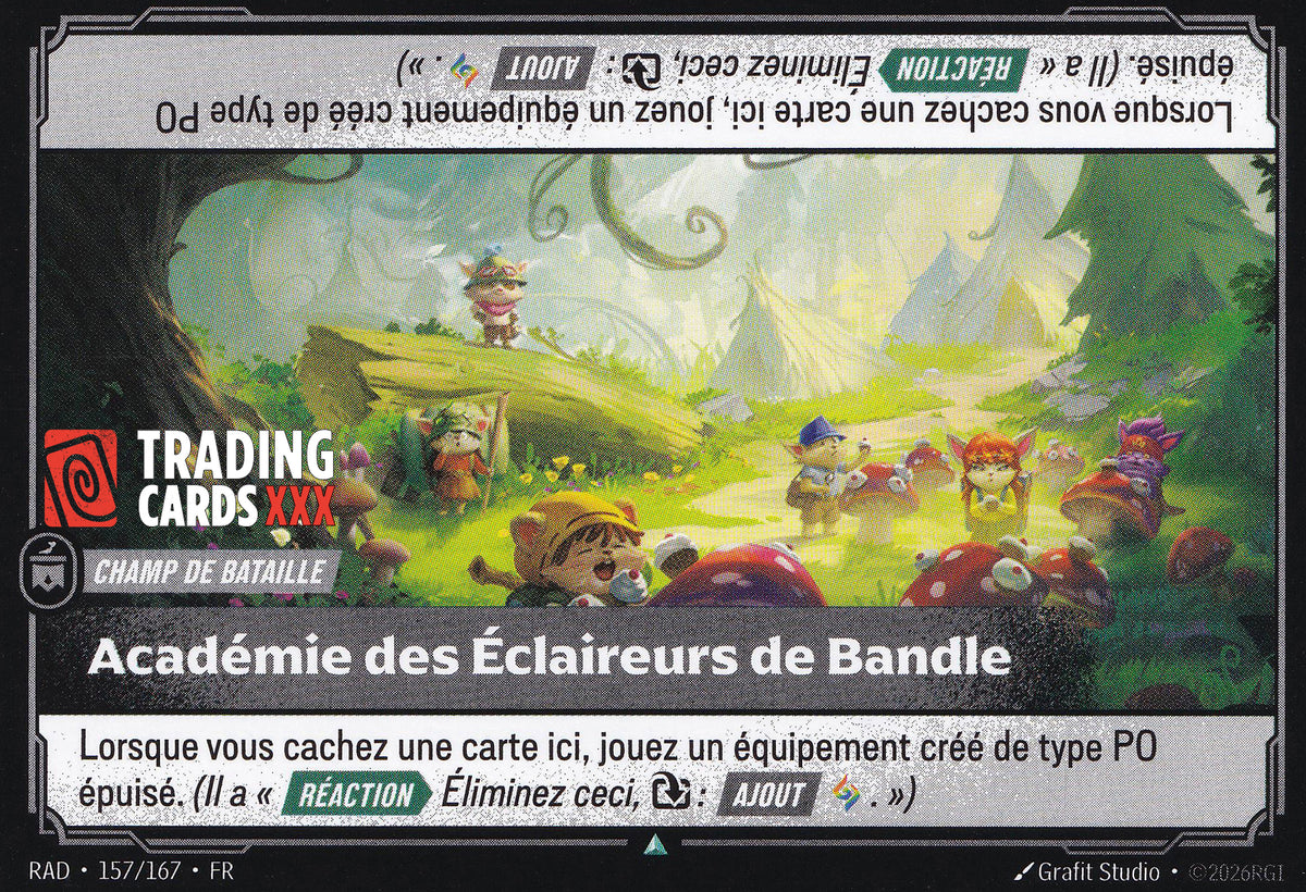 Riftbound - Académie des Éclaireurs de Bandle : UC RAD-157/167 FR