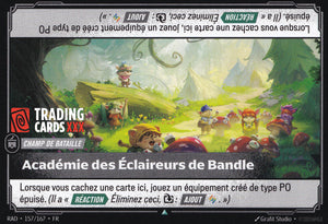 Riftbound - Académie des Éclaireurs de Bandle : UC RAD-157/167 FR