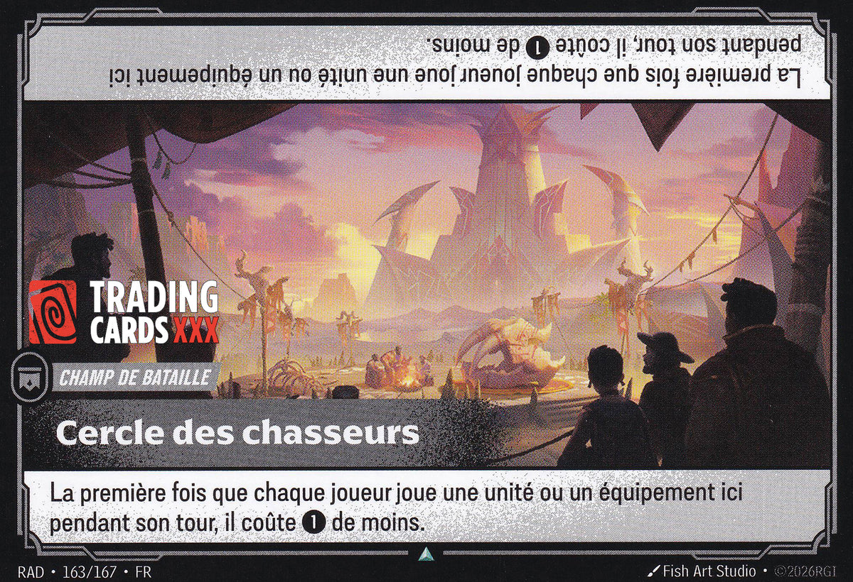 Riftbound - Cercle des chasseurs : UC RAD-163/167 FR