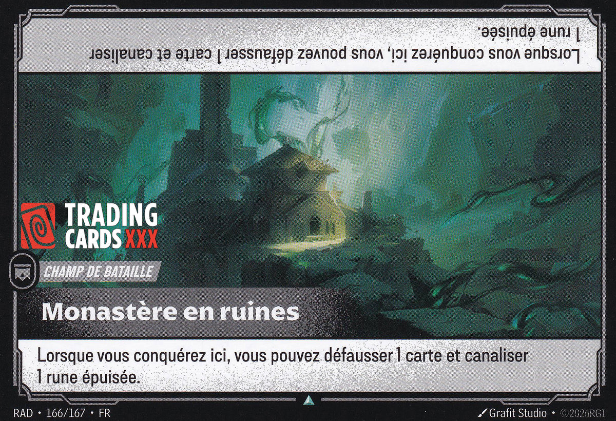 Riftbound - Monastère en ruines : UC RAD-166/167 FR