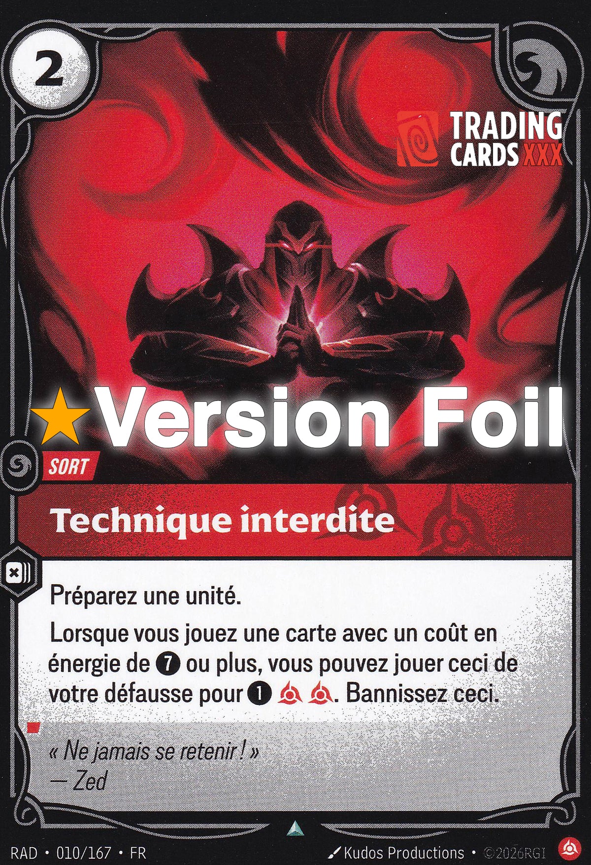 Riftbound - Technique interdite : Foil UC RAD-010/167 FR