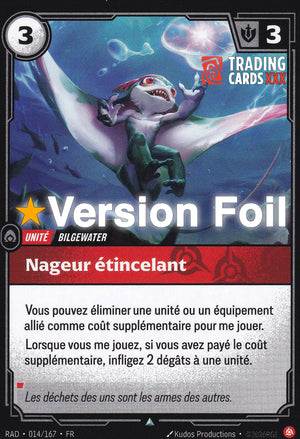 Riftbound - Nageur étincelant : Foil UC RAD-014/167 FR