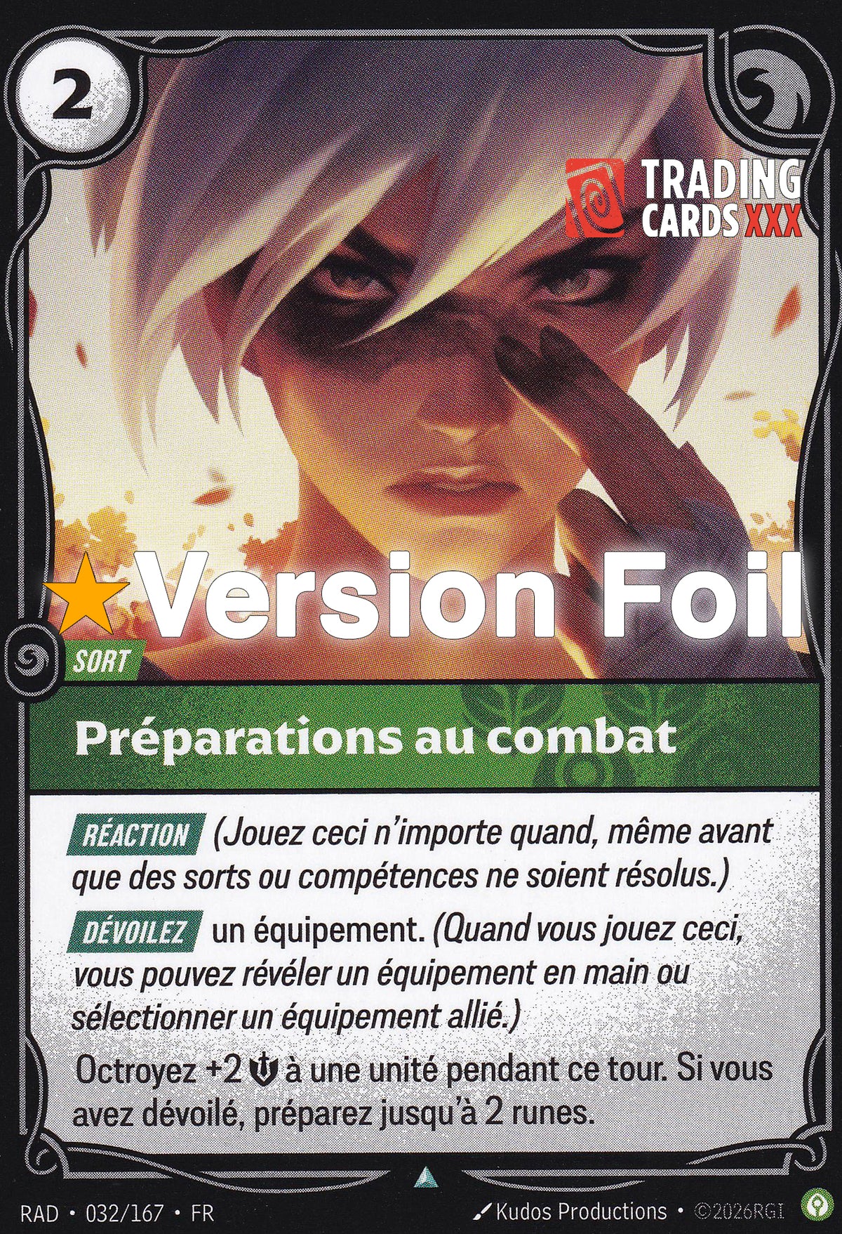 Riftbound - Préparations au combat : Foil UC RAD-032/167 FR