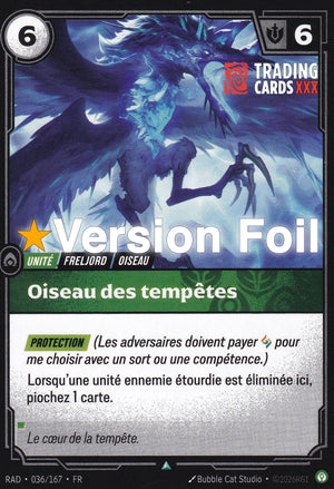 Riftbound - Oiseau des tempêtes : Foil UC RAD-036/167 FR