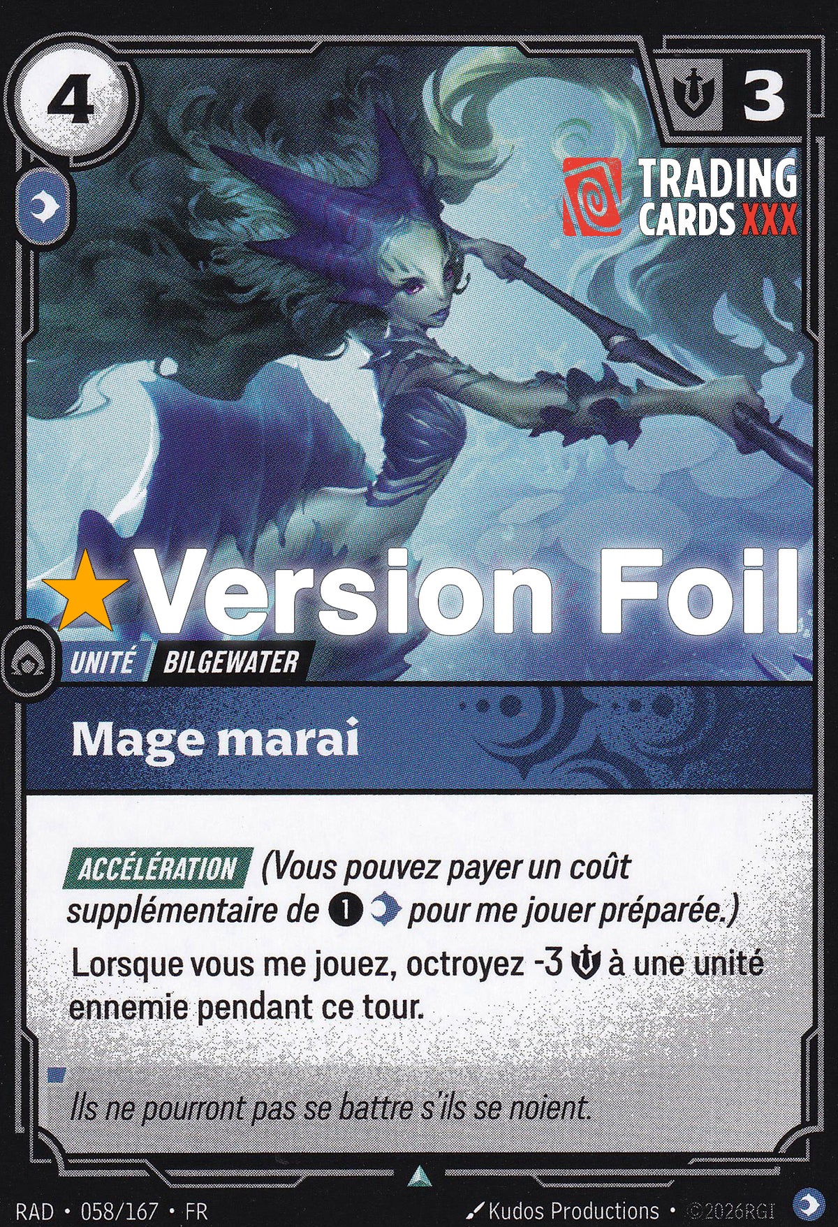 Riftbound - Mage marai : Foil UC RAD-058/167 FR
