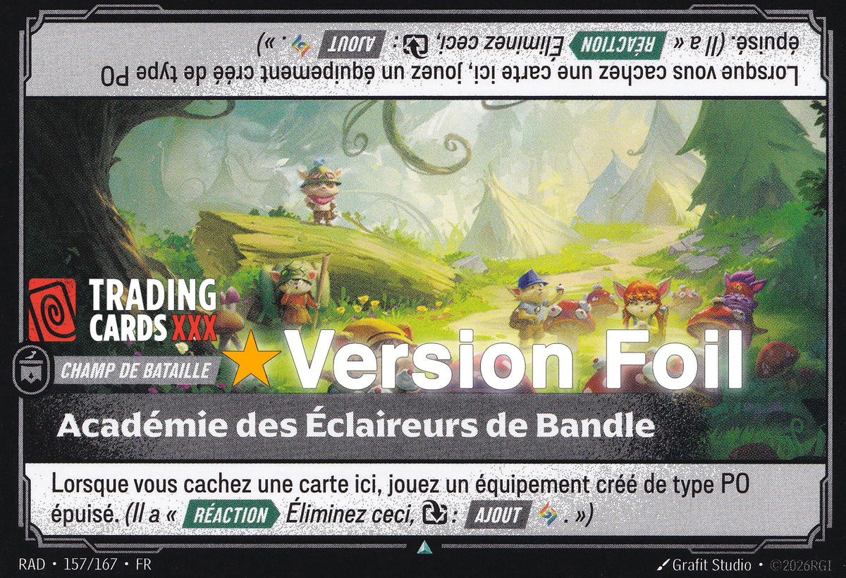 Riftbound - Académie des Éclaireurs de Bandle : Foil UC RAD-157/167 FR