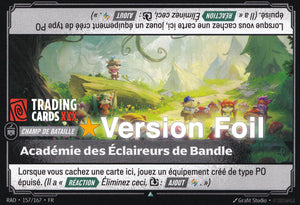 Riftbound - Académie des Éclaireurs de Bandle : Foil UC RAD-157/167 FR