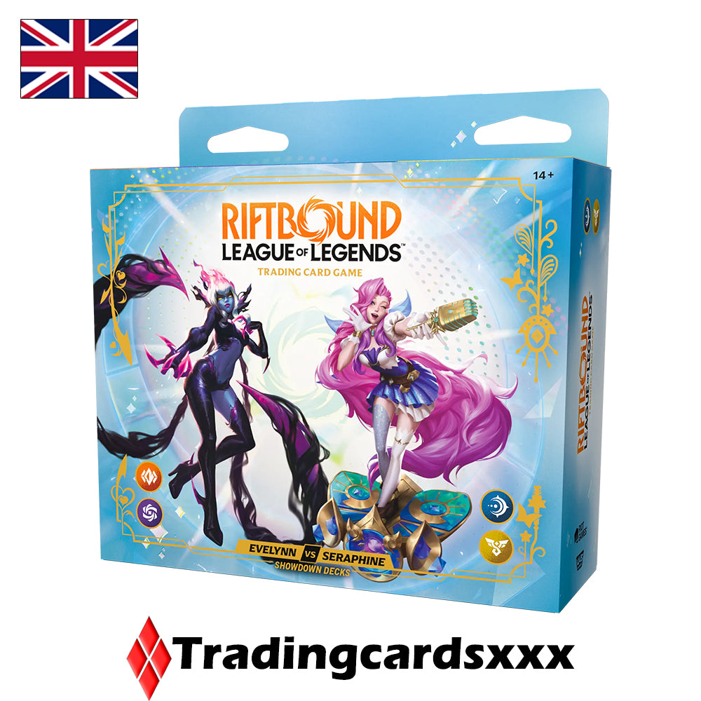 Riftbound TCG | League Of Legends - Decks Confrontation Set 5 Radiance : Evelynn vs Séraphine - VERSION ANGLAISE